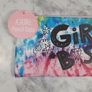 Tie dye pencil case & Tie Dye Scrunchie & tie dye headband